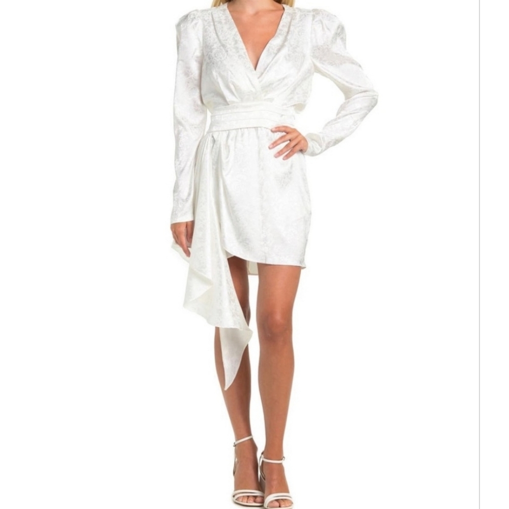 Ronny Kobo Lilian Satin Dress - Medium